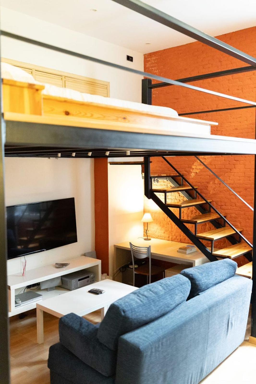 Increible Loft A 5 Min Del Retiro & Wizink Daire Madrid Dış mekan fotoğraf
