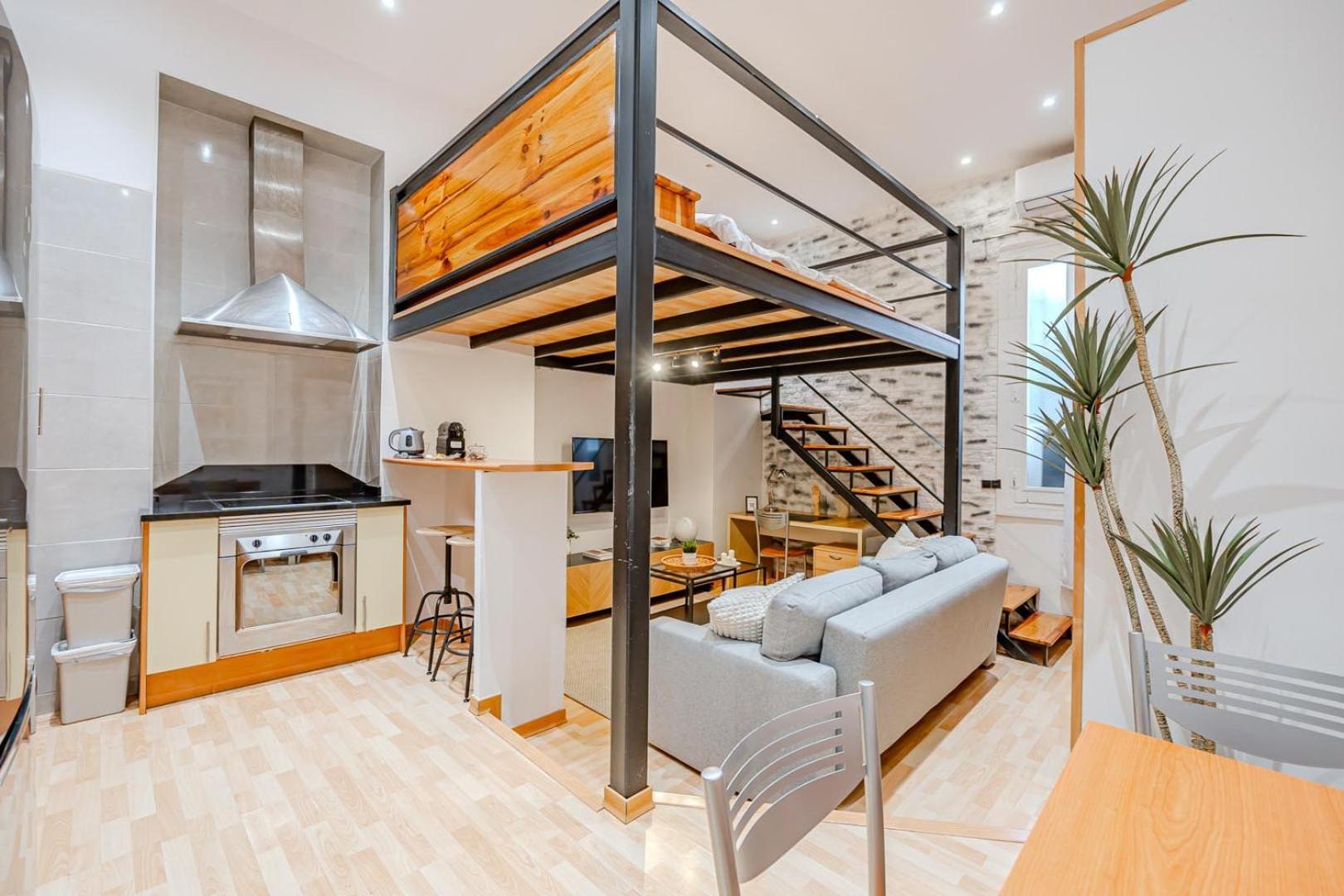 Increible Loft A 5 Min Del Retiro & Wizink Daire Madrid Dış mekan fotoğraf