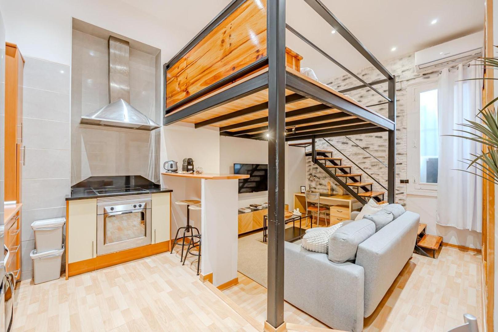 Increible Loft A 5 Min Del Retiro & Wizink Daire Madrid Dış mekan fotoğraf