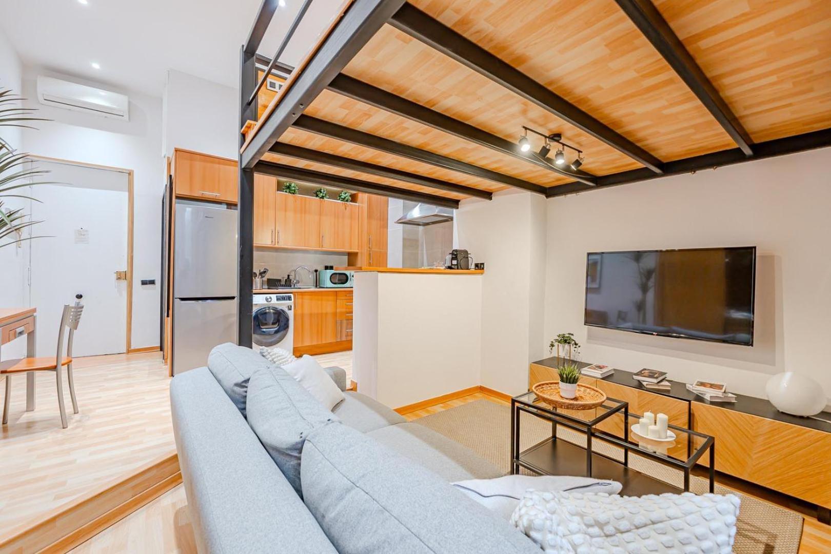 Increible Loft A 5 Min Del Retiro & Wizink Daire Madrid Dış mekan fotoğraf